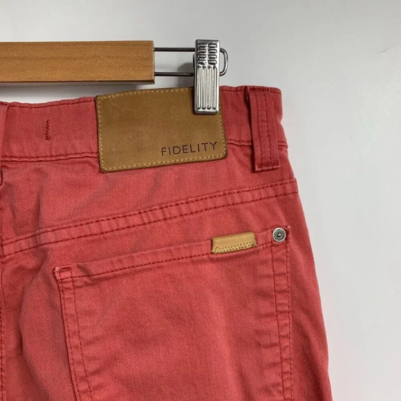 Fidelity Denim Men's Impala Slim Straight Denim In Havana Twill Jeans Size 33x30 - Picture 3 of 14